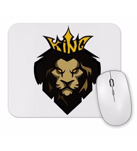 King Lion Mouse Pad