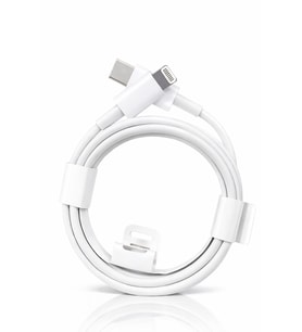Lenigza 20W Type‑C to Lightning Hızlı Şarj Kablosu – Dayanıklı, Apple Uyumlu, Premium Beyaz Tasarım