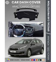 KİA CEED (2013-2019) Torpido Örtüsü Ön Panel Torpido Koruma Tam Uyum Tam Uyum Kaymaz Kolay Montaj