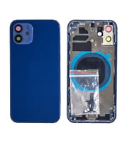 Apple iPhone 12 İle Uyumlu Boş Kasa (Mavi)