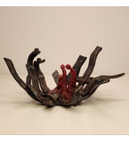 Bdd Art ceramic El Yapımı Seramik Heykel (kafes)