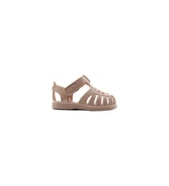İGOR TOBBY SOLID UNISEX KAYMAZ TABAN ÇOCUK SANDALET (18-29)  22Y KS10271-TOBBY S (Pudra)