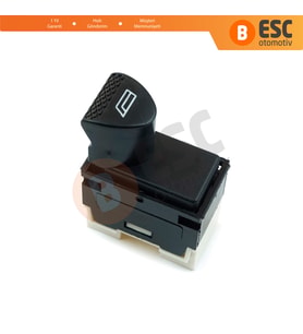 Fiat Siena Albea Palio Strada MK1 178 98809717 İçin Ön Dış Sol Cam Açma Düğmesi 6 Pin Beyaz Soket