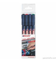 Edding 8407 Kablo Kalemi (4 lü Karışık Paket)