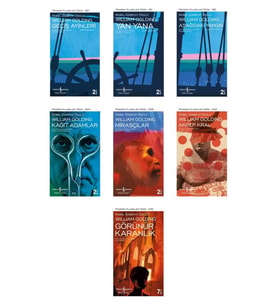 İş Bankası William Golding Modern Klasikler Seti 7 Kitap