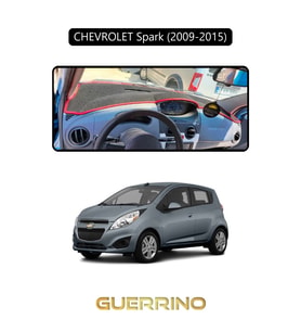 CHEVROLET Spark (2009-2015), Ravon R2,TORPİDO KORUMA HALISI SİYAH KENAR