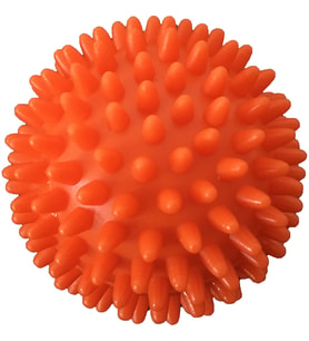 Tırtıklı Masaj Topu 6 cm Orange