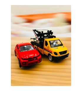Die Cast Oyuncak Metal Arabalı Çekici Araç