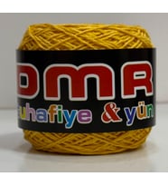 DMR Natural Cotton - Koton Ip Pamuklu Elörgü Ipi 100gr - Sarı