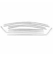 Skoda Uyumlu Octavia A7 2013-2019 Cam Çerçevesi Paslanmaz Çelik