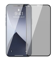 Baseus İPhone 12 Pro Max 6.7 023mm Anti Spy Çerçeveli Tempered Cam Ekran Koruyucu - SSSSSS4806-4