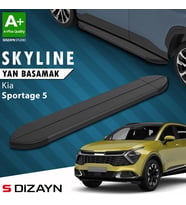 S-Dizayn Kia Sportage 5 Skyline Siyah Yan Basamak 173 Cm 2021 Üzeri A+ Kalite