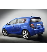 Chevrolet Aveo Uyumlu 2 Hatchback Krom Cam Çıtası 4 Parça 2012 Üzeri