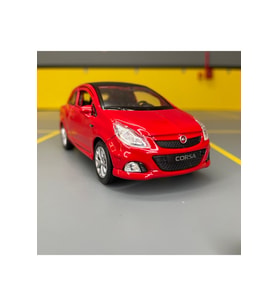 Opel Corsa Opc 1/36 Ölçek Çek Bırak Diecast Metal Model Oyuncak Araba