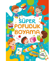Süper Pofuduk Boyama Kitabı
