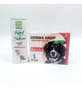 Tüy Bakım Spreyi + 21-40kg Köpek EnseDamlası