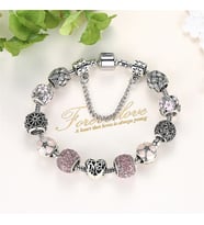 Pandora Tarz Mother  Charm Bİleklik, Ahşap Kutu içerisinde