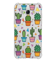 PrintiFy Samsung Galaxy J5 2016 Uyumlu Water Color 4 Baskılı Şeffaf Köşe Korumalı Antişok Kılıf