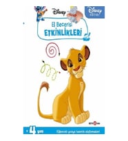 Disney Eğitsel Simba El Becerisi Etkinlikleri Yazıya Hazırlık