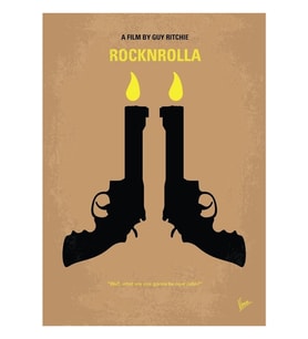 No071 My Rocknrolla Tablo Ahşap Poster Dekoratif