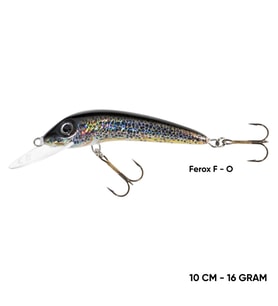 Maket Balık - Rapala - Jaxon Ferox F - O - 10 cm 16 gr