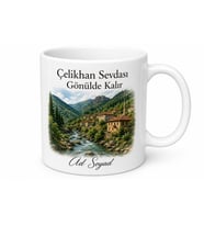 Çelikhan Doğa Güzellikleri Adıyaman Hatırası Kupa Bardak Hediye