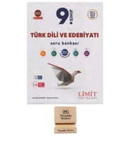 Limit 9. Sınıf Türk Dili ve Edebiyatı Maarif Soru Bankası ve Telefon Standı