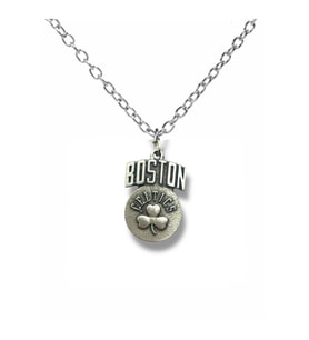 Boston Celtics Logolu Kolye – Gümüş Renk NBA Basketbol Temalı Unisex Takı