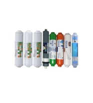 Purefer Kapalı Kasa Su Arıtma Cihazlarına Uyumlu Platinium Mebranlı Alkali +mineral+ Detox 8li Set