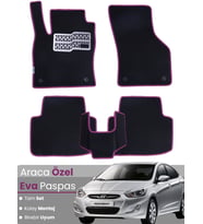 HYUNDAİ ACCENT BLUE (2011-2018) Uyumlu EVA Paspas Tam Set–Araca Özel,Kolay Montaj
