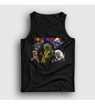 Presmono Unisex Siyah Band Iron Maiden Atlet 85317tt