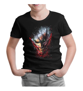 Joker - Face Siyah Çocuk Tshirt