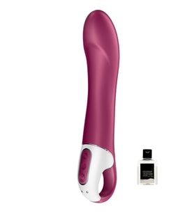 Satisfyer Big Heat Connect App Kontrollü Akıllı Isıtma Ve Güçlü Titreşimli Vibratör+Jel