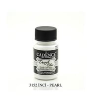 Cadence Dora Glass Metalik Cam Boyası 50 ml. 3152 İNCİ 
