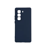 Infinix Hot 50 Pro Plus 4G Uyumlu Kılıf Zore Biye Silikon (Lacivert)