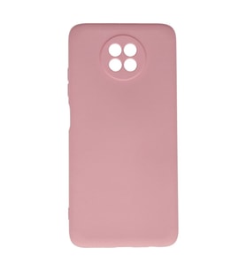 Xiaomi Redmi Note 9 5g Kılıf Nano İçi Kadife Silikon - Pembe