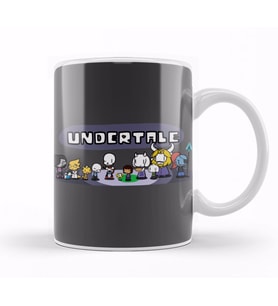 Undertale Friends 01 Kupa Bardak Porselen