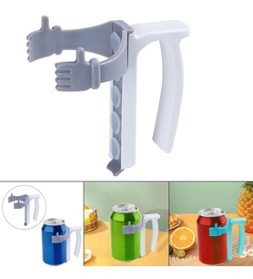 Sunup SN-29912 Kaymaz Saplı El Tasarım Kutu İçecek Tutucu