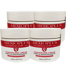 Hemoplus Büyük Boy 150 ml Hemor.roidin 4 Adet