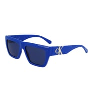 Calvin Klein CKJ23653S 400 55 Unisex Güneş Gözlüğü (Mavi)