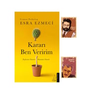 Esra Ezmeci Kitapları - Kararı Ben Veririm - Not Defterli özel seti Esra Ezmeci (Renksiz)
