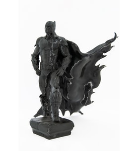 FLEXIS BATMAN FİGÜRÜ THE DARK KNIGHT KARA ŞOVALYE 20 CM (Siyah)