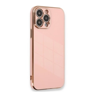 Apple İphone 15 Pro Kılıf Volet Silikon - Pembe