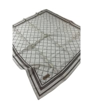 Lesscarves LS2211 Desenli Pamuk İpek Eşarp 90x90 cm