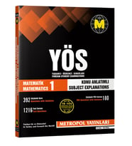 TR-YÖS MATEMATİK-1 (KONU ANLATIMLI-ÖRNEK ÇÖZÜMLÜ)