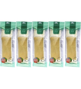 Derma Naturel Palmiye Örme İpli Banyo Kemeri (8*24CM) (5 Li Set)