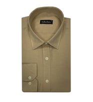 Atilla Özer Uzun Kol Slim Fit Erkek Gömlek-6850 (Krem)