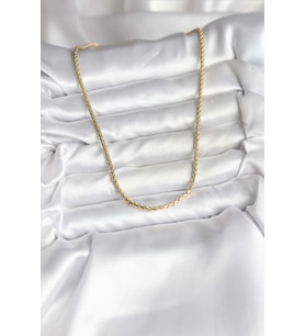 Northcity 14K Gold Renk Kaplama Zincir Model CM Kadın Kolye 5886