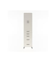 Hyperion Dolap 3 Raflı 5 Çekmeceli 2 Kapaklı 60x44x243 Aytaşı-Aytaşı