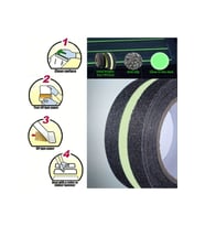 Fosforlu Kaydırmaz Bant 50mm x 5mt Yeşil Fosforlu Merdiven Bandı 50mm Fotolümenli